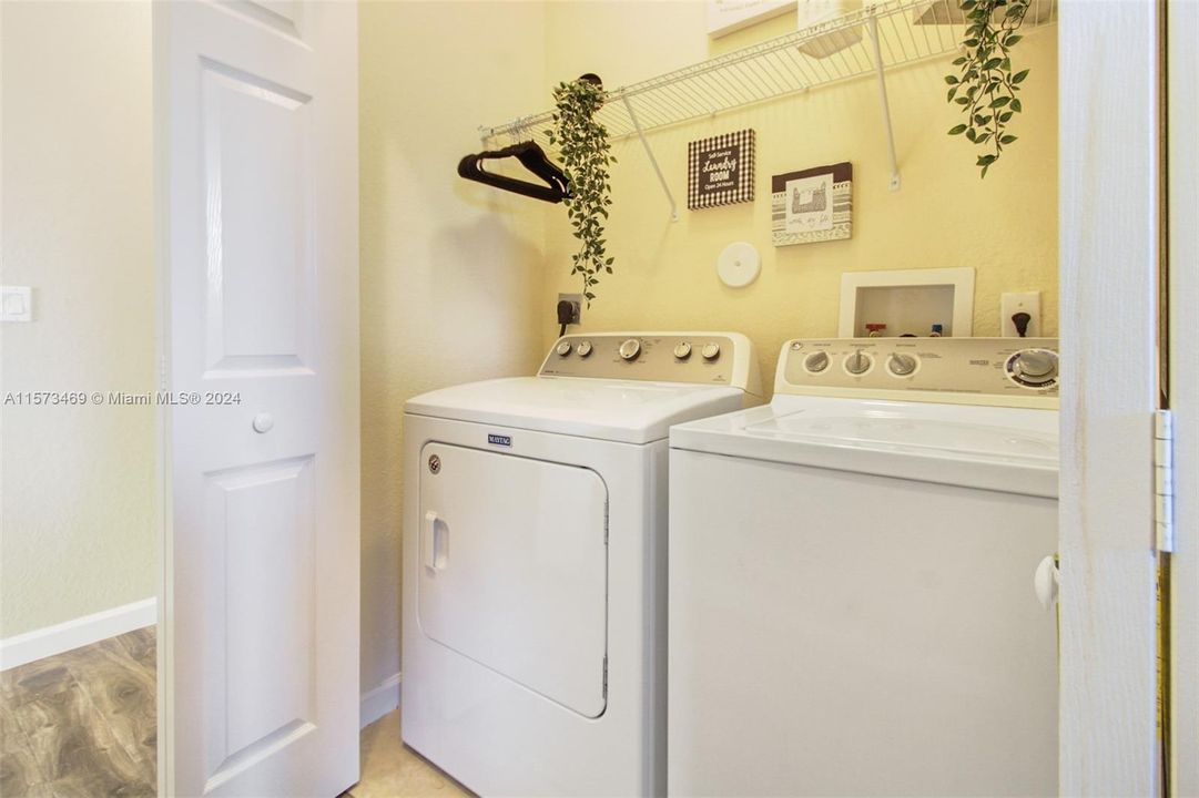 Laundry Room located on second floor