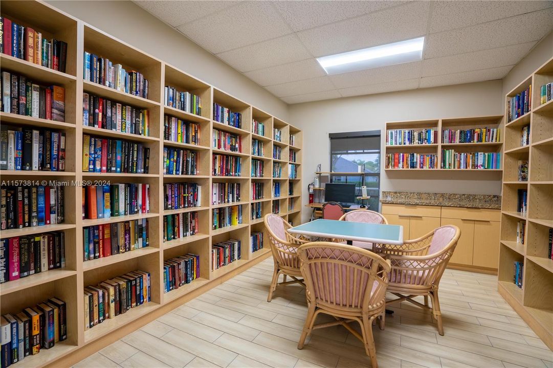 Library in Clubhouse