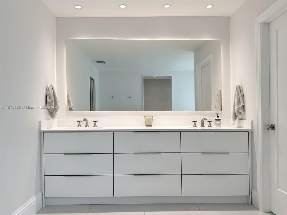 Master Bath Double Vanities