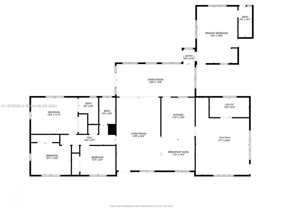 Active With Contract: $1,275,000 (4 beds, 3 baths, 2660 Square Feet)