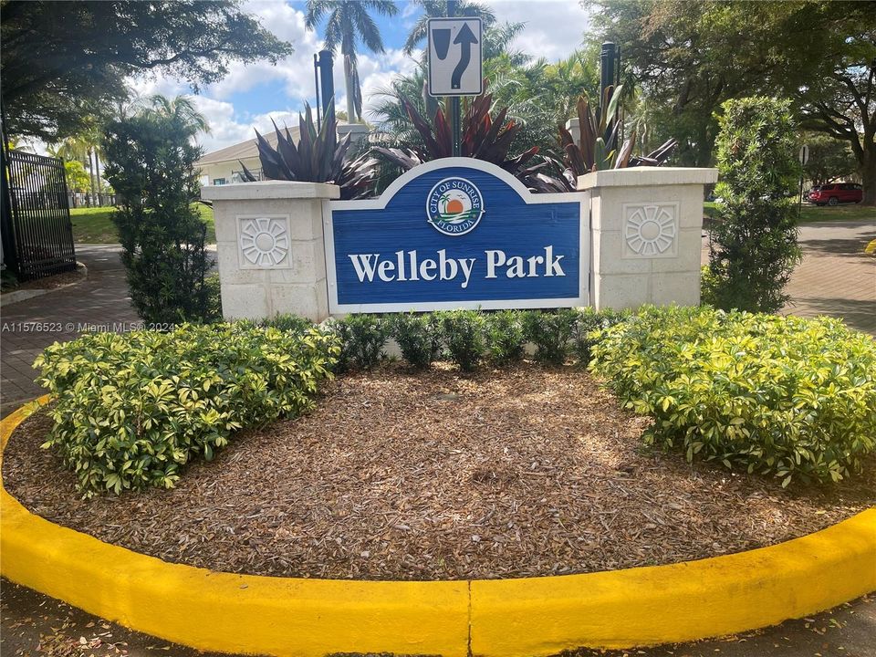 Welleby Park within walking distance