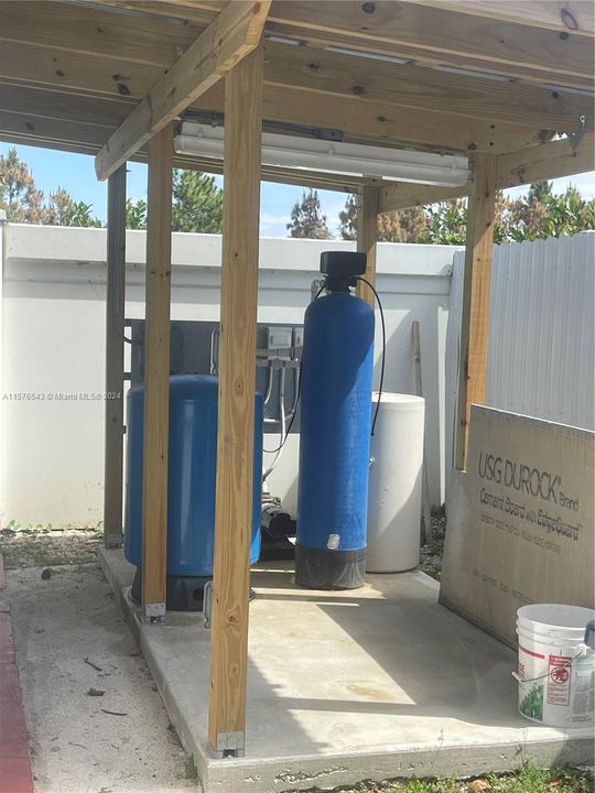 water treatment filtration system