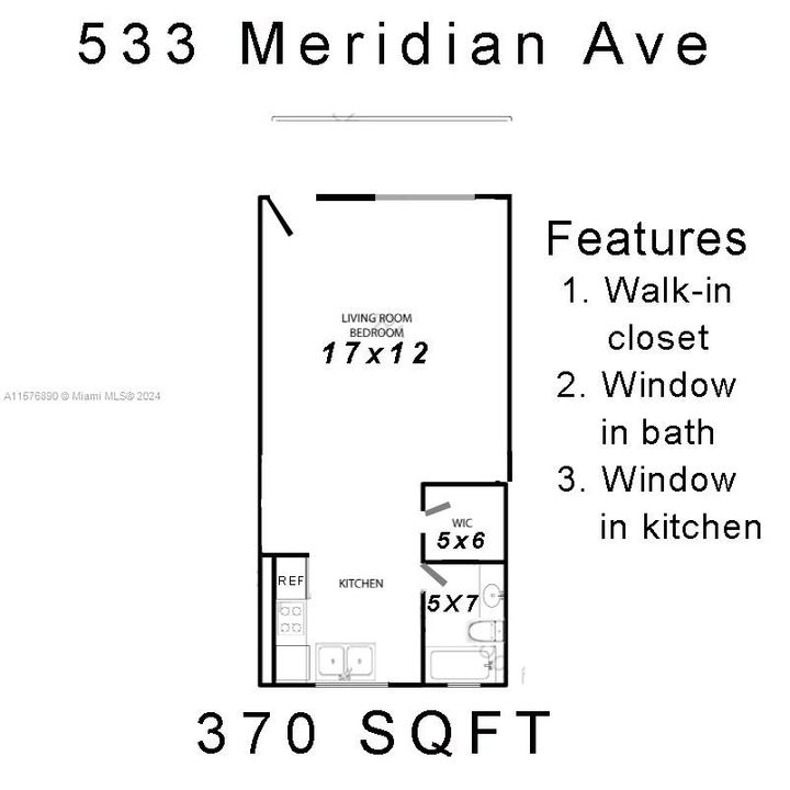 For Sale: $250,000 (0 beds, 1 baths, 370 Square Feet)