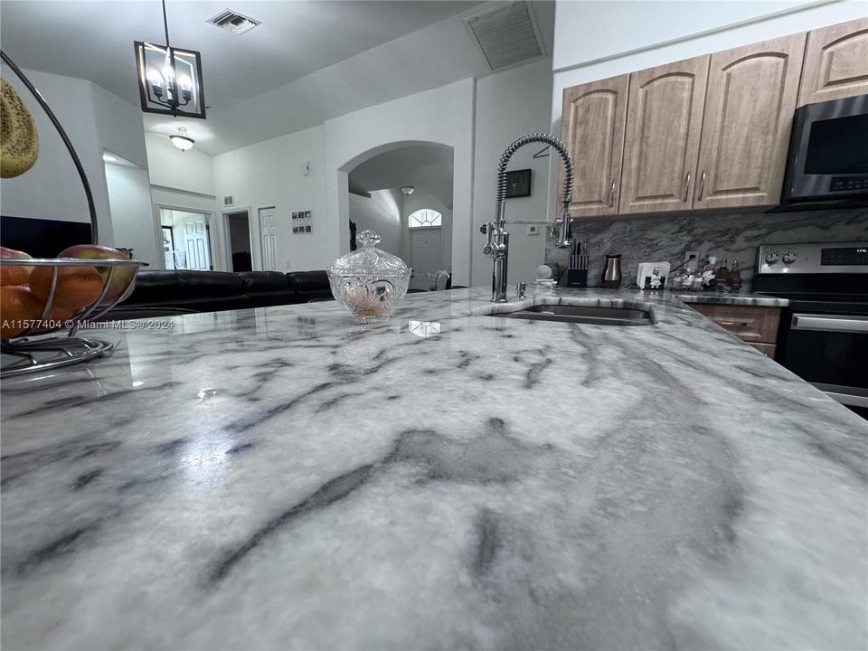 Marble Kitchen Counter