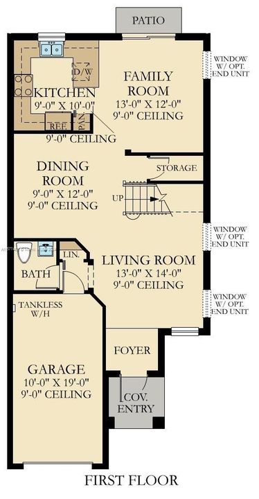 Floor Plan of 1st Floor