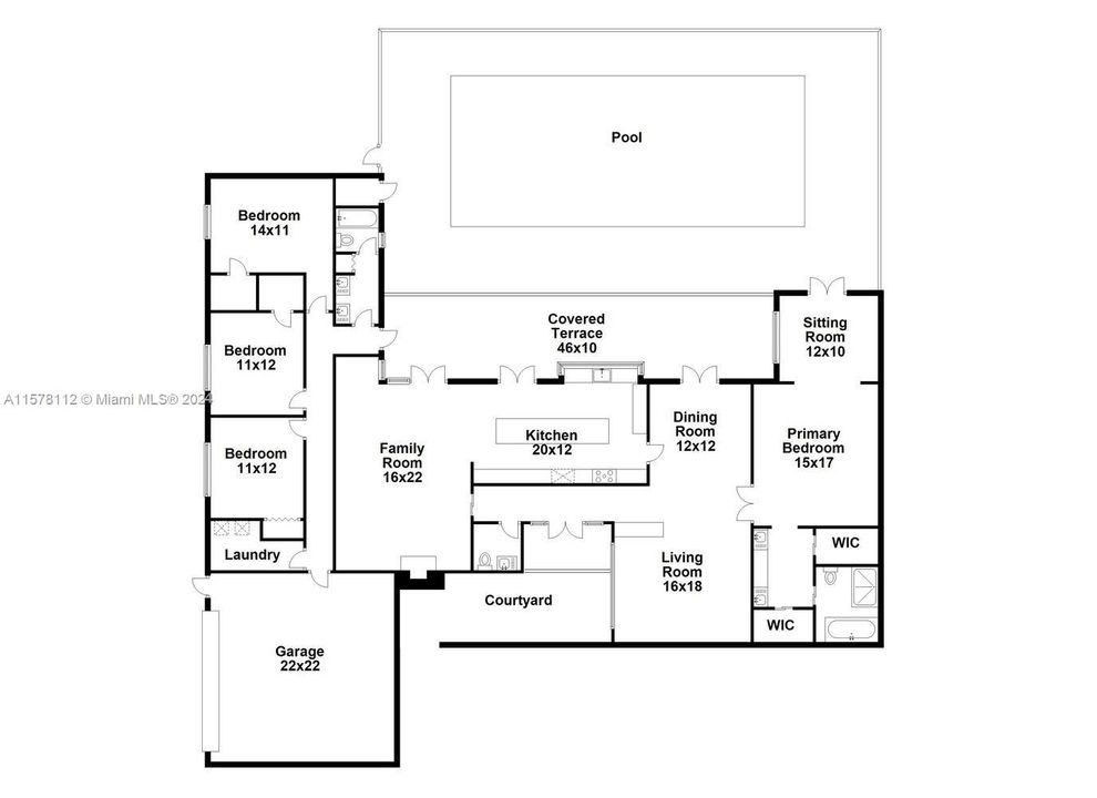 Active With Contract: $1,198,700 (4 beds, 2 baths, 2932 Square Feet)