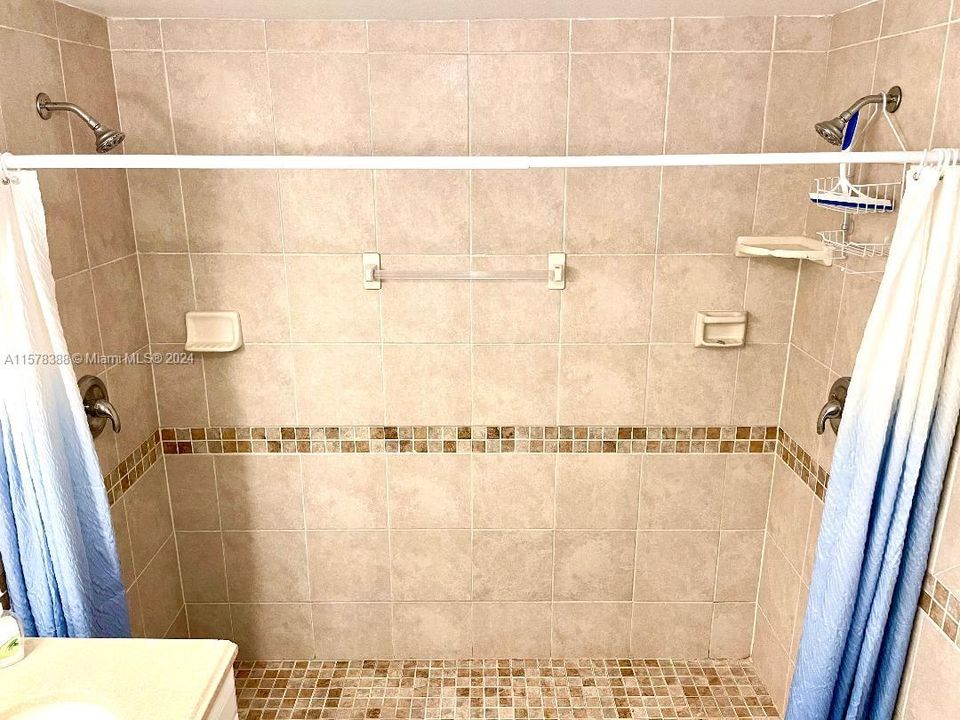 double shower