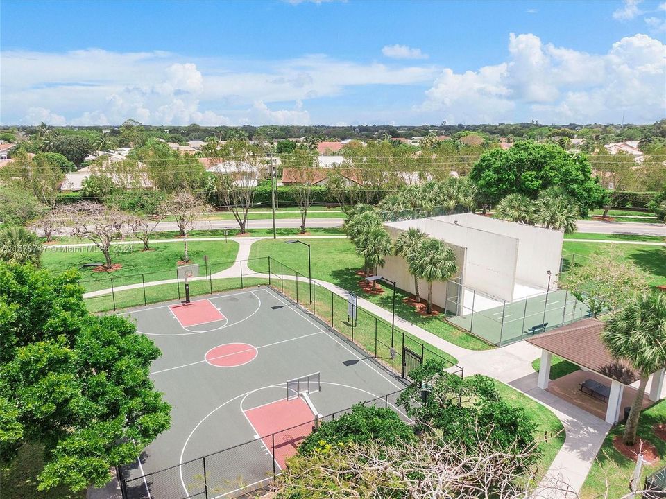 Basket Ball and Handball Courts