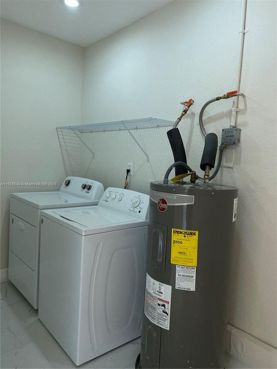 separate are for full-zise washer and dryer.