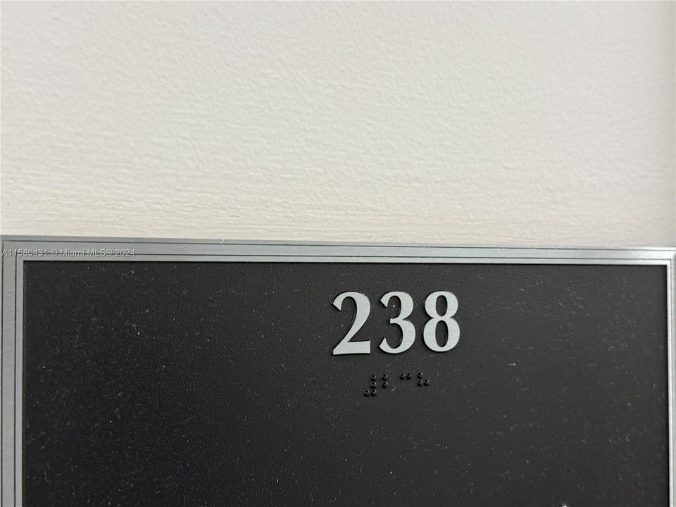 Suite 238 - second floor