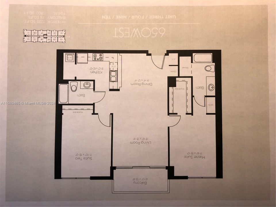 En Venta: $845,000 (2 camas, 2 baños, 1078 Pies cuadrados)