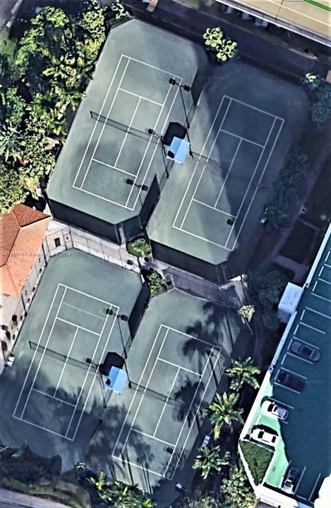 Aerial Tenis Courts
