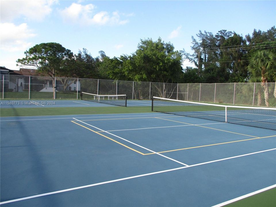 TENNIS/PICKLE BALL COURTS