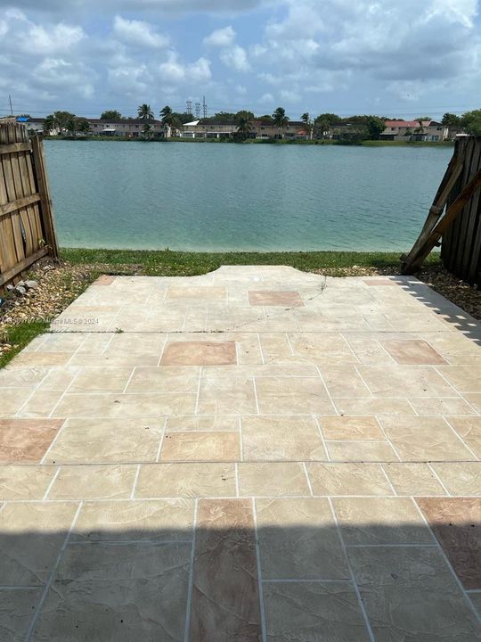 Patio with Lake view