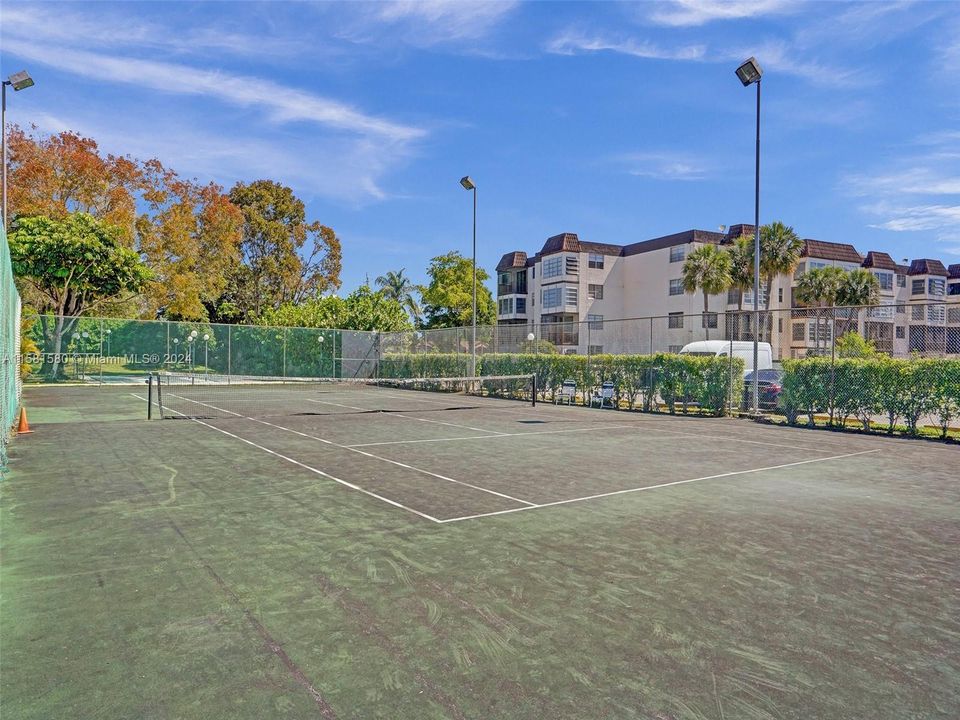 Tennis courts