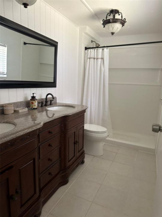 Master bathroom