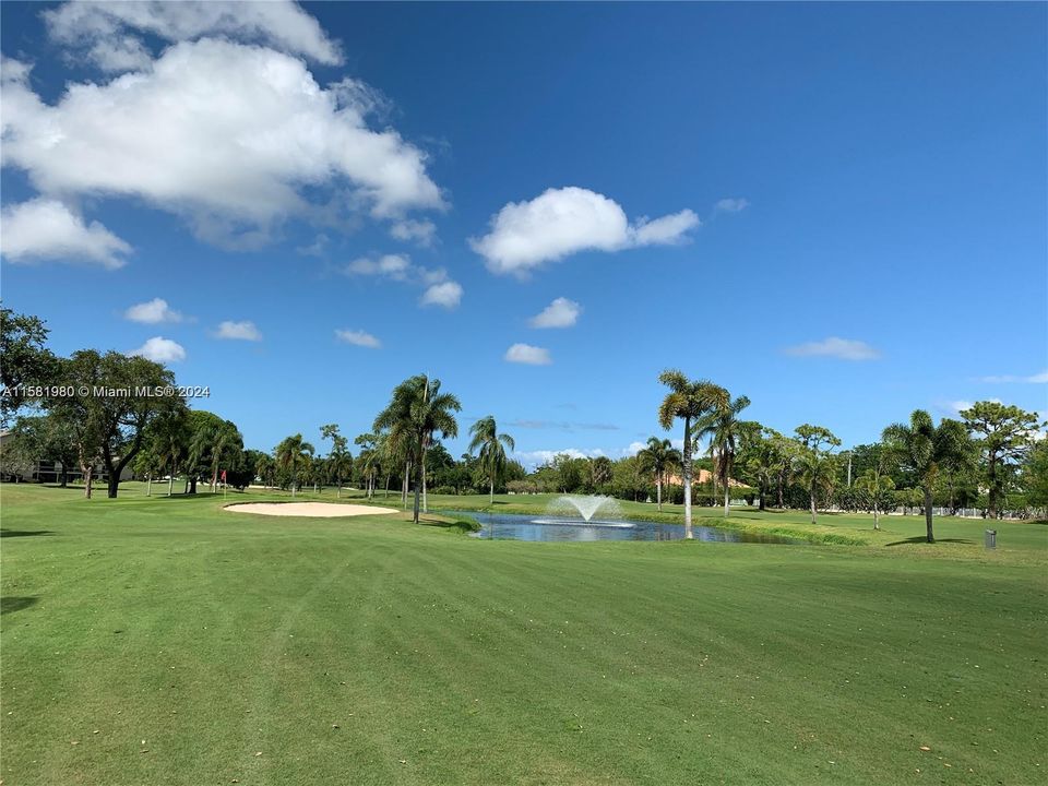 Golf views from every window