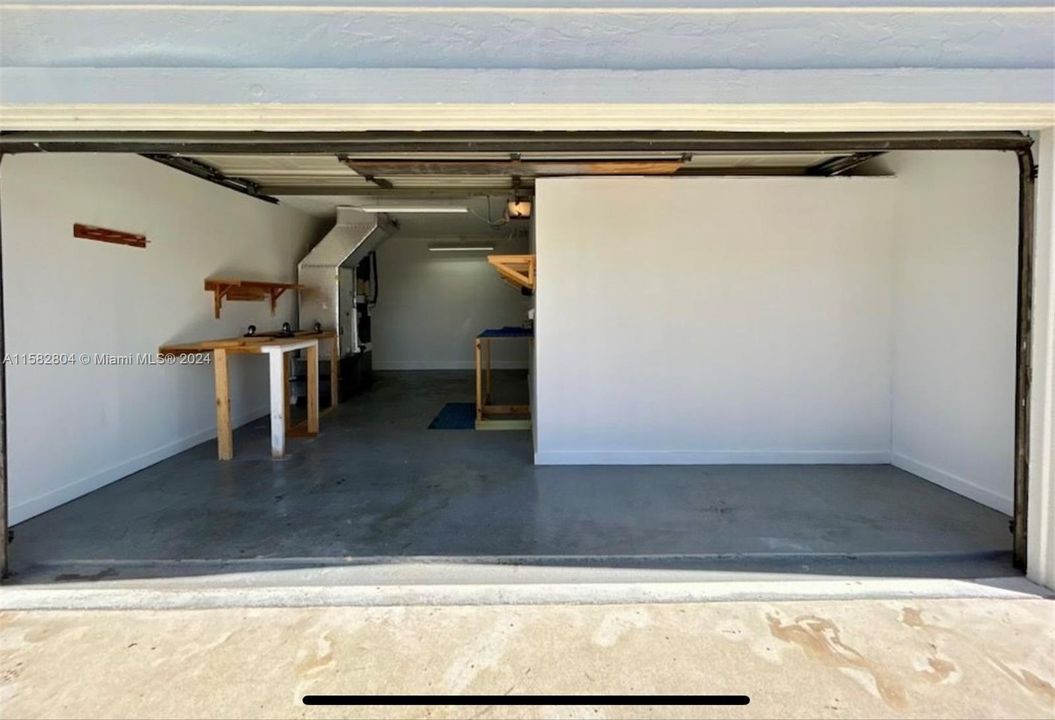 Partial garage