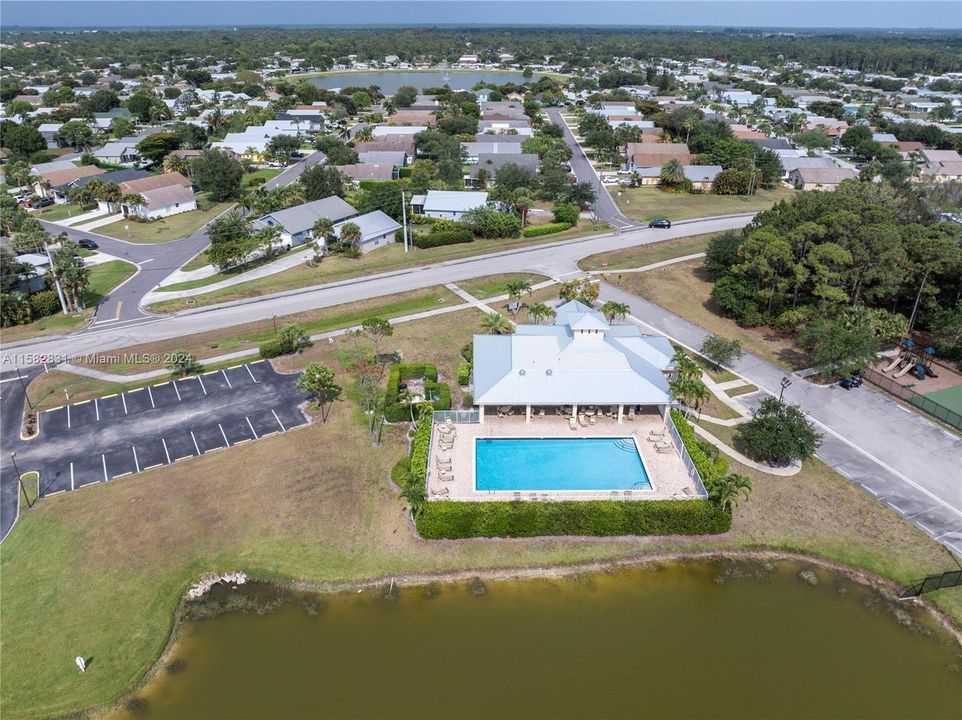 Community Pool Walking Distance From Property