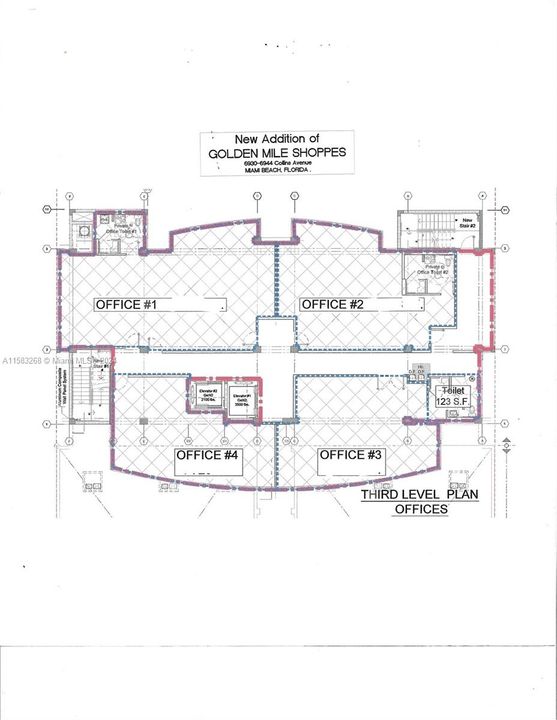 3rd Floor Office Plan