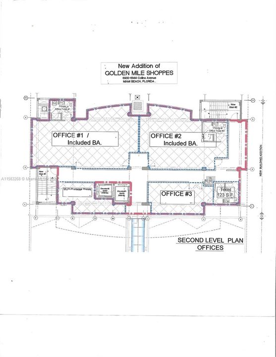 2nd Floor Office plan