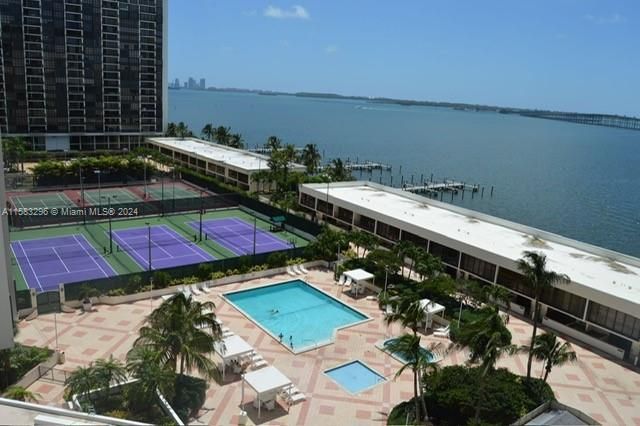 Pool and Tennis courts