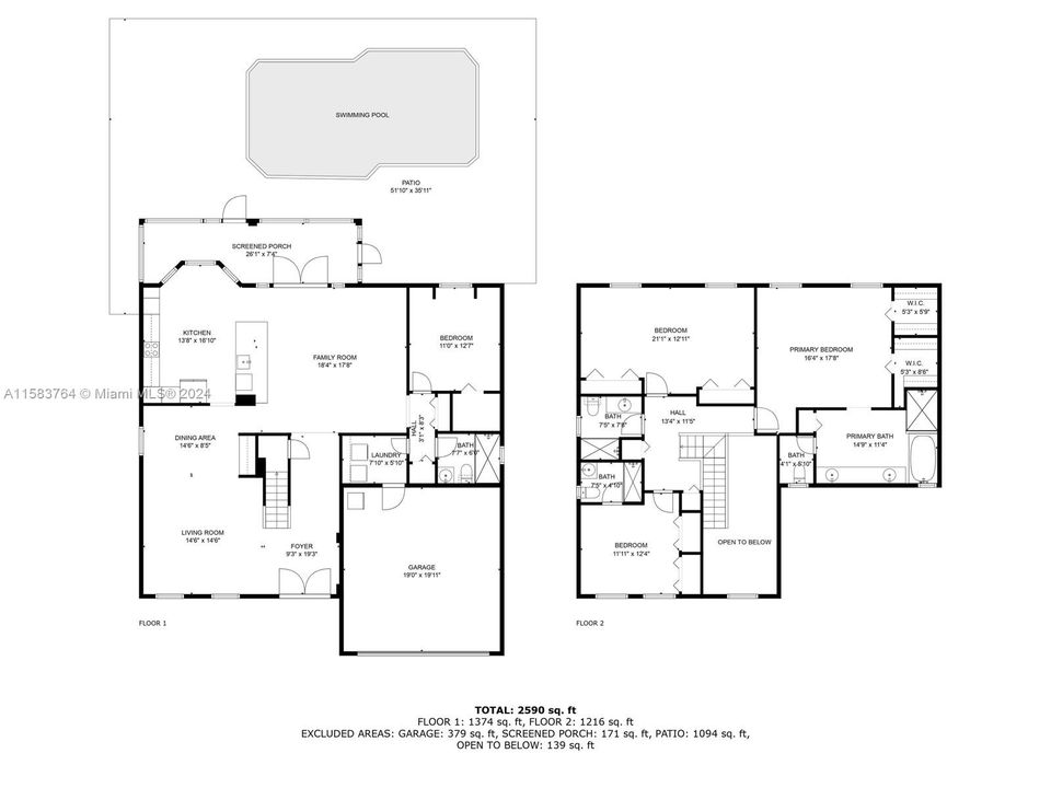 En Venta: $1,075,000 (5 camas, 4 baños, 2770 Pies cuadrados)