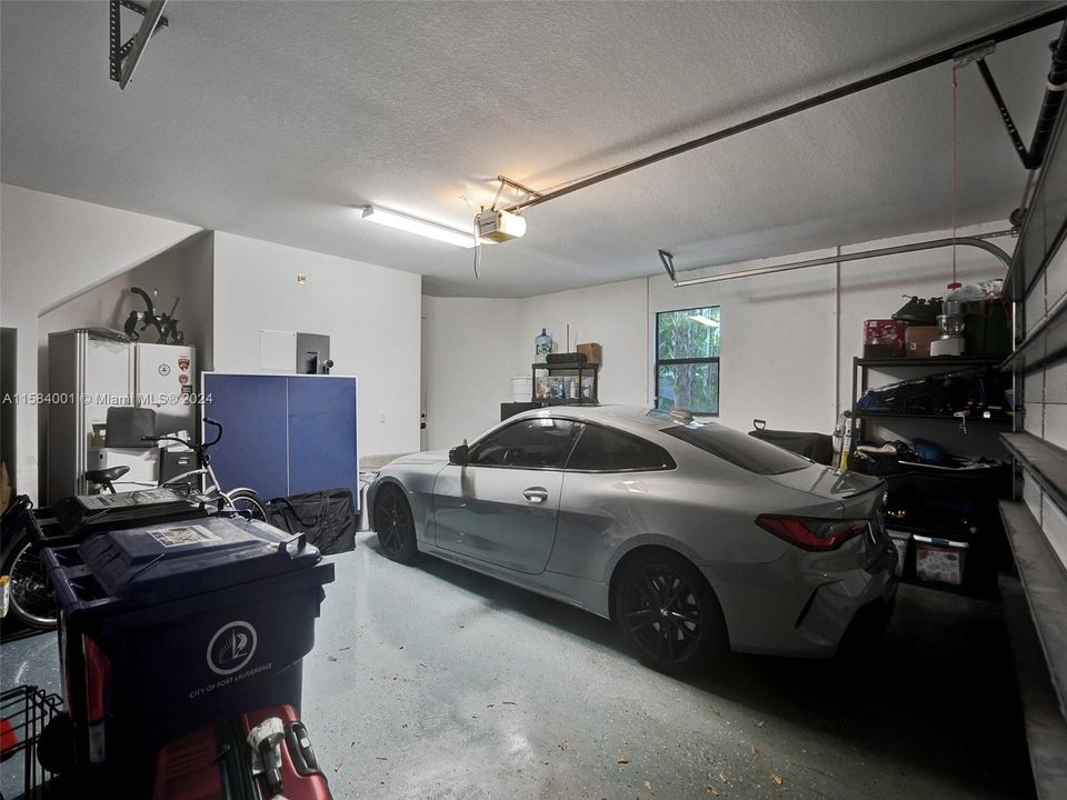 2 car garage for your convenience!  Epoxy floors too!