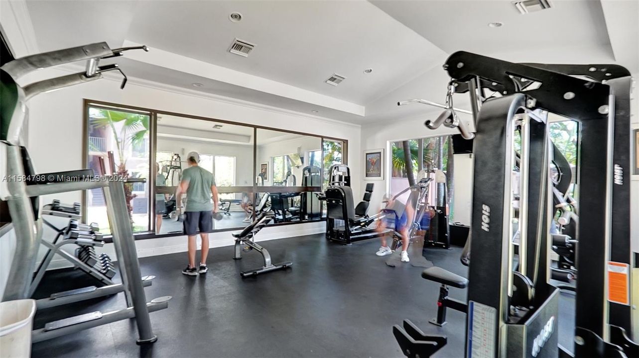 Community gym is expansive and equipped with all the work-out equipment you'll need to stay slim, strong and fit!