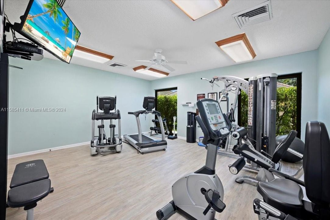 Nice Fitness Room in the Clubhouse