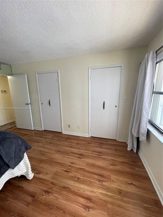 Two walk-in closets