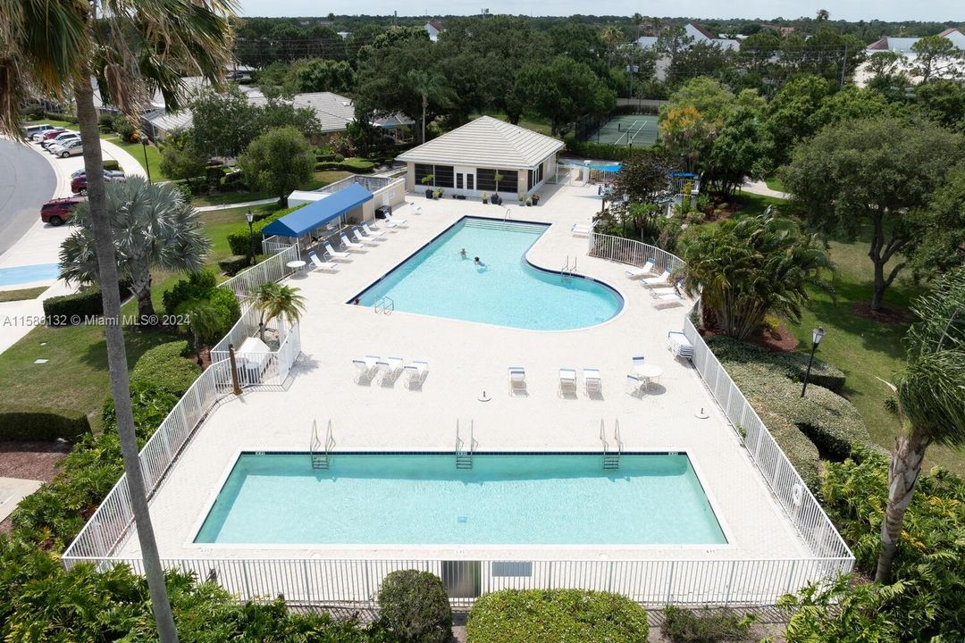 Pools and community room