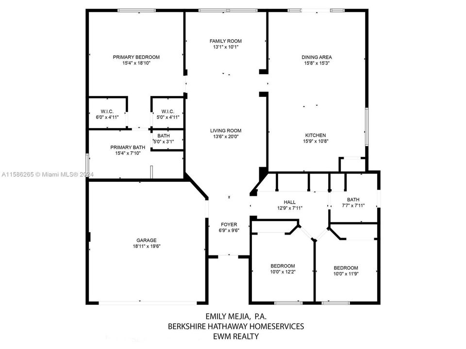 Activo con contrato: $474,990 (3 camas, 2 baños, 1885 Pies cuadrados)