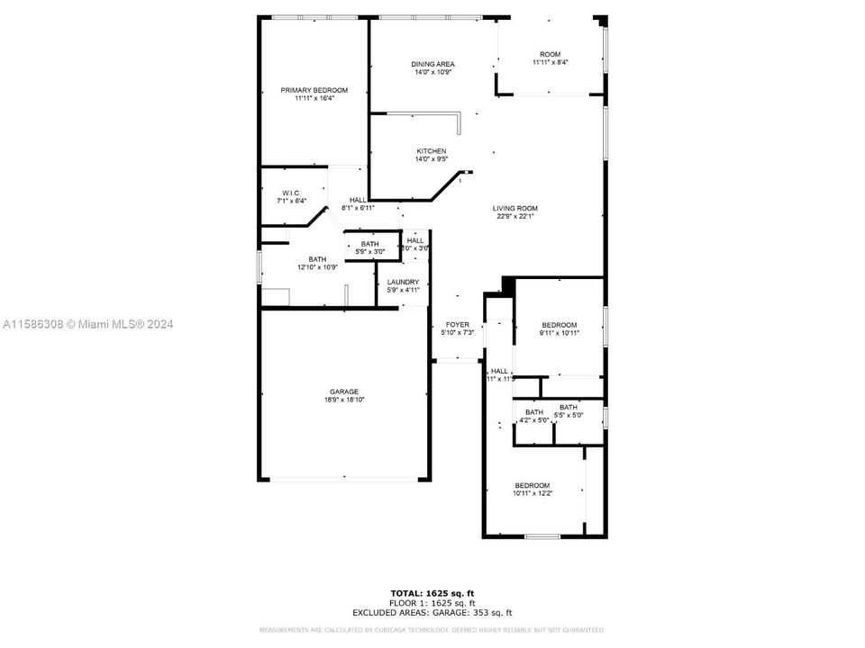 Activo con contrato: $729,000 (3 camas, 2 baños, 1765 Pies cuadrados)