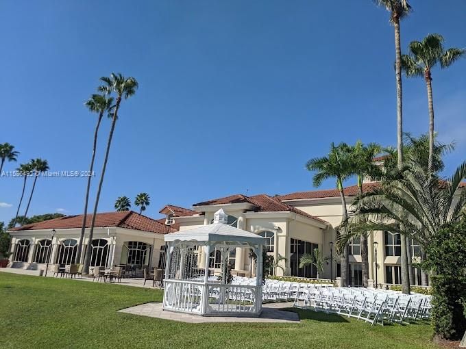 Doral Oaks Country Club just a short drive from the home