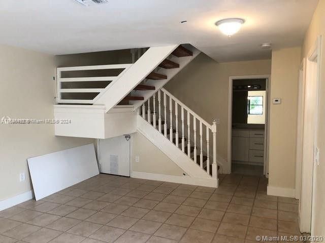 Extra storage under the stairs