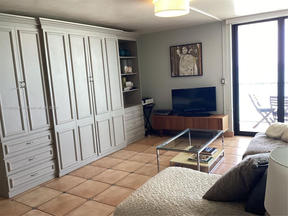 Murphy Bed on living room