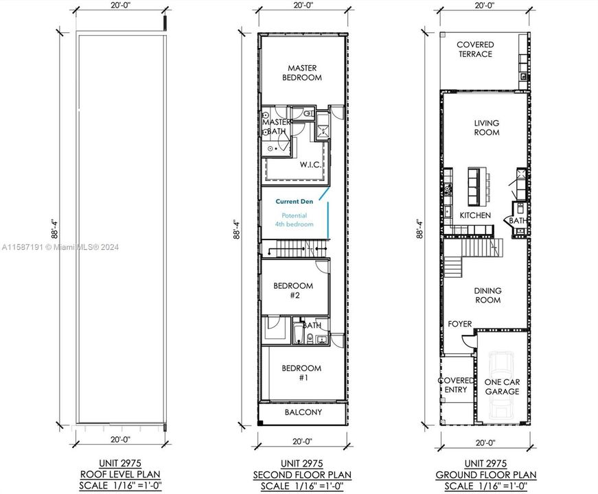 Large 4th bedroom possible