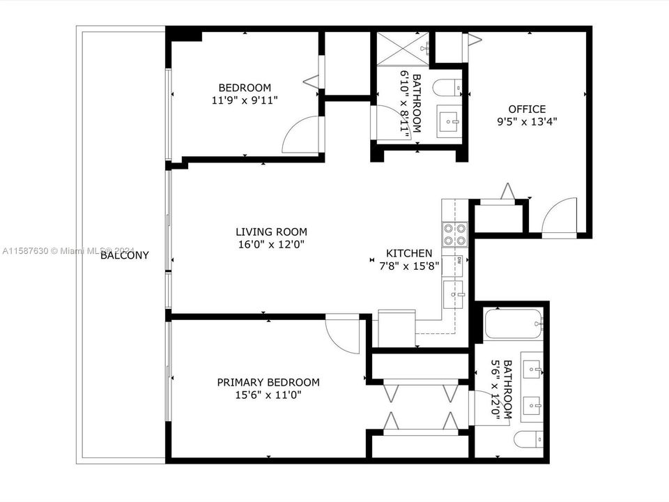 En Venta: $650,000 (2 camas, 2 baños, 1017 Pies cuadrados)