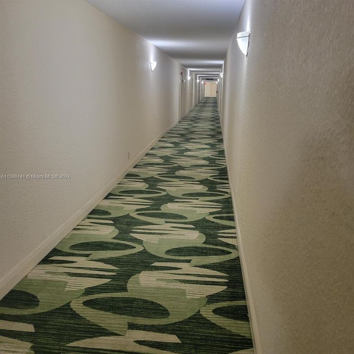 RENOVATED HALLWAYS