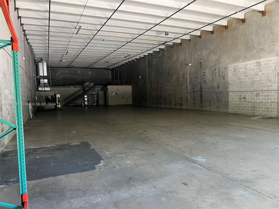 Warehouse looking in