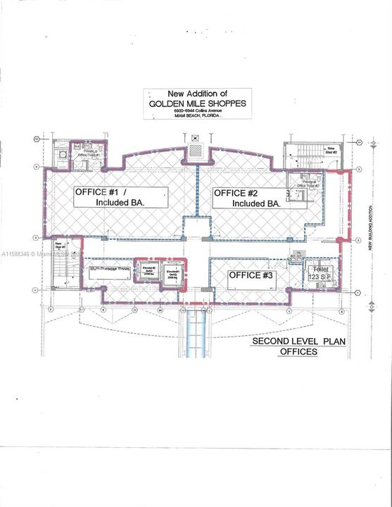 2nd Floor office plan