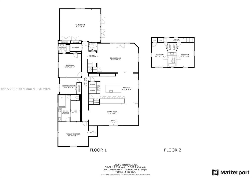 En Venta: $6,350,000 (5 camas, 3 baños, 5230 Pies cuadrados)