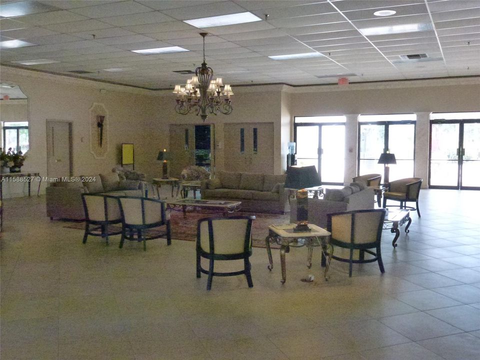 Entry area at main clubhouse
