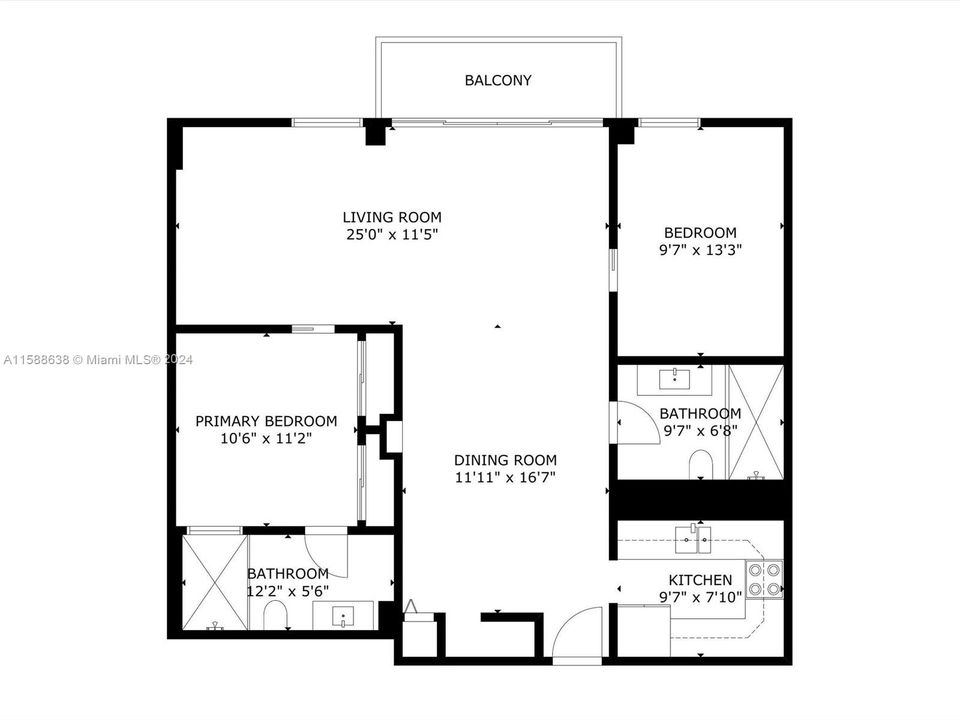 For Sale: $449,995 (2 beds, 2 baths, 1157 Square Feet)