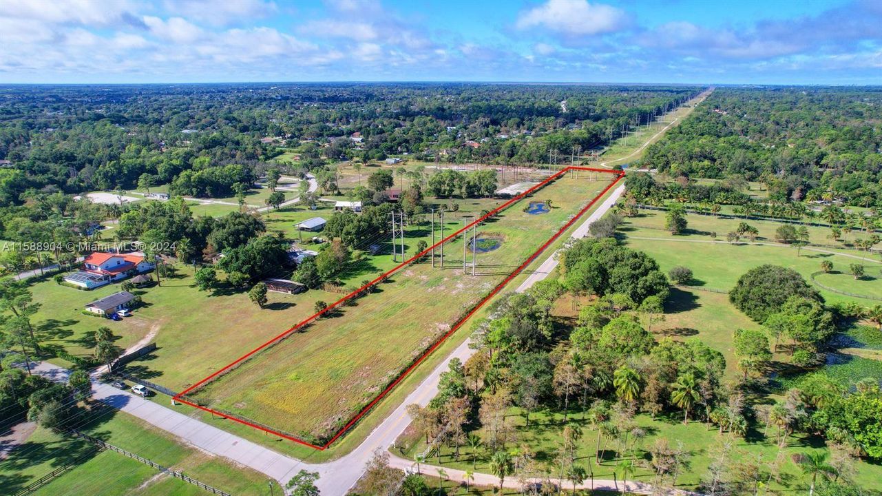 Possible future ownership of 7+ acres of Equestrian land!