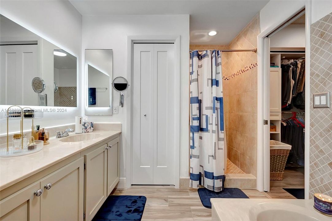 Master bathroom