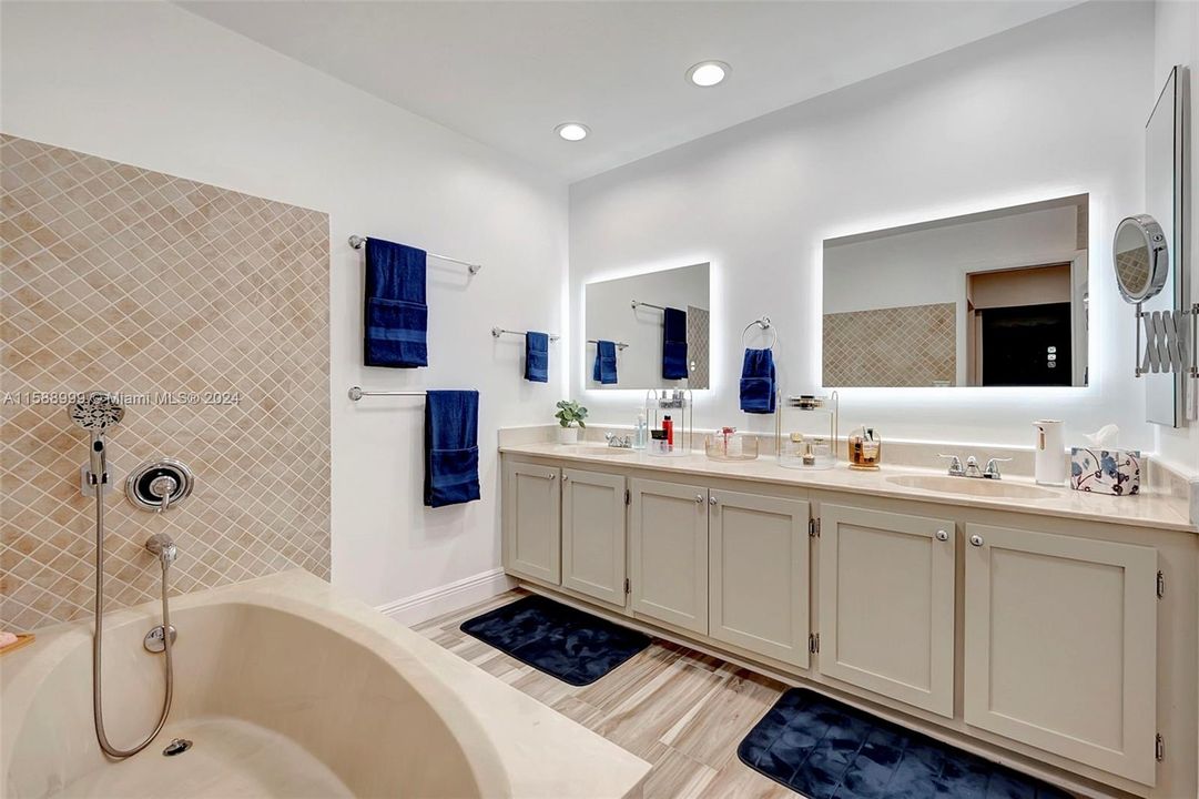 Master bathroom