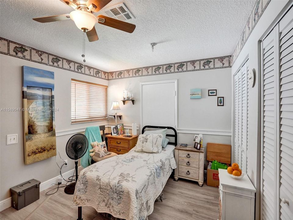 Bedroom 4 in converted garage