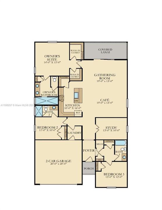 Recently Sold: $310,000 (3 beds, 3 baths, 2028 Square Feet)